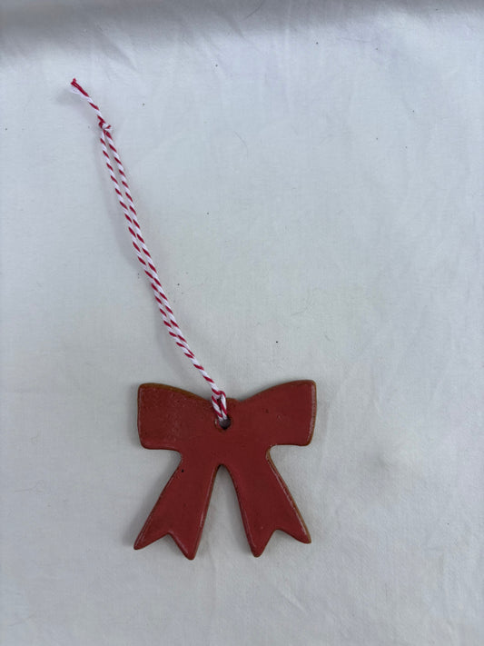 2 for $16! Bow Ornament - Pink