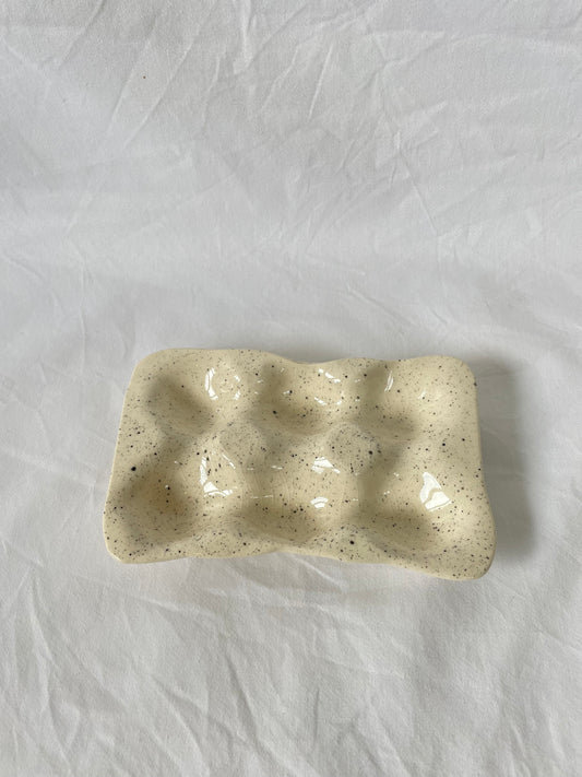 Egg Tray - Black Speckle