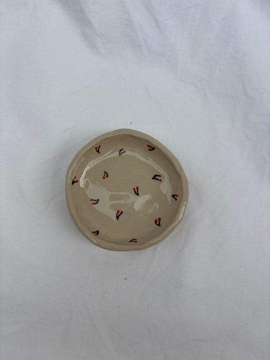 Cherries Trinket Dish - Mini