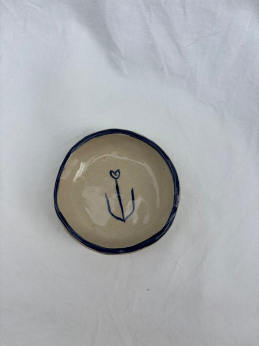 Flower Trinket Dish - Mini