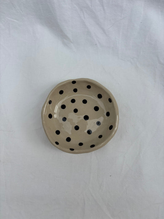 Polka Dot Trinket Dish -